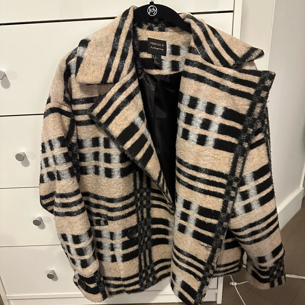 Wool Plaid Fall/Winter Jacket